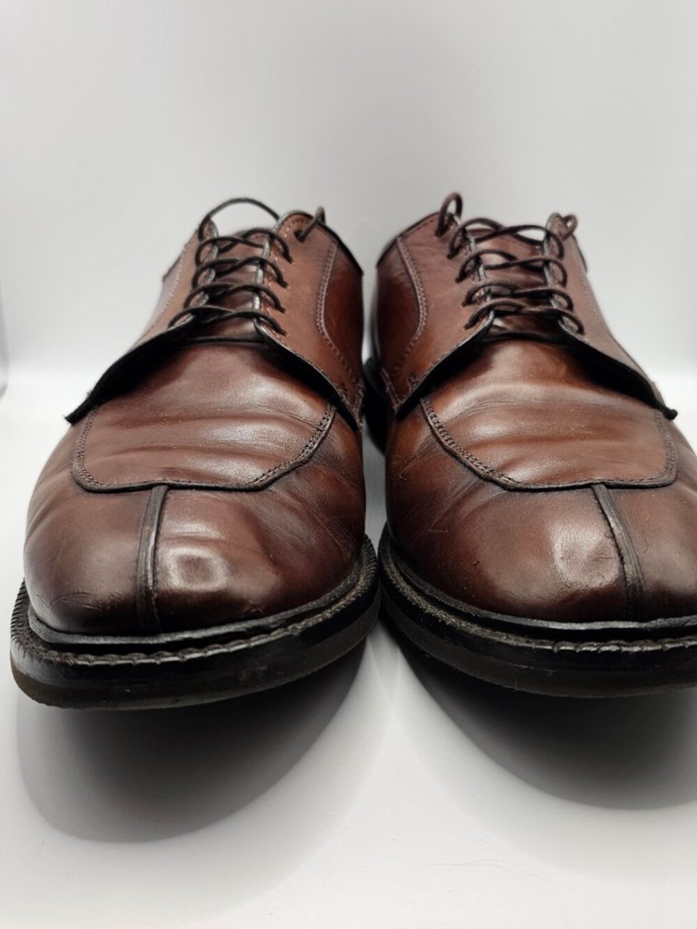 Allen Edmonds Nomad Derby Shoes Chili Mens 12 EEE